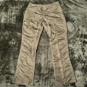 Vintage Red Balls On Fire London L.A. Goth Pants